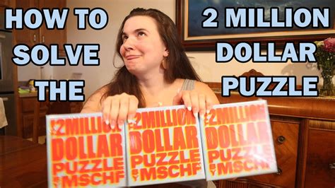 the two million dollar puzzle tips